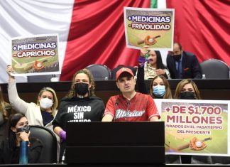 Maryjose Gamboa en la lucha por un presupuesto justo para México que contemple servicios de salud, vacunas, obras y beneficios para todos