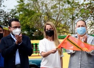 La alcaldesa Patricia Lobeira dio el banderazo de inicio de la tercera y última etapa de la rehabilitación de red de agua potable en Chivería y Ampliación Niños Héroes