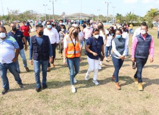 La alcaldesa Patricia Lobeira da inicio al Programa de Mantenimiento, Limpieza y Rehabilitación de Parques