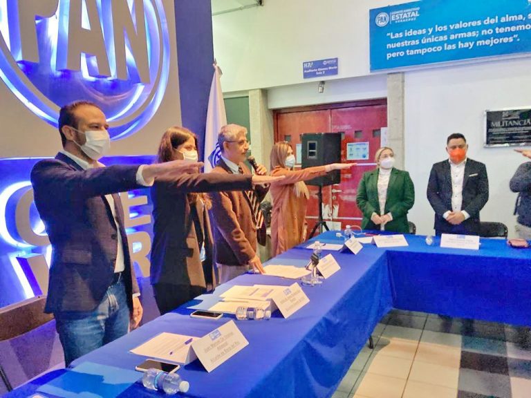 Toma protesta Federico Salomón Molina, como Presidente del Comité Directivo Estatal del PAN, e Indira Rosales San Román, como Secretaria General Toma protesta Federico Salomón Molina, como Presidente del Comité Directivo Estatal del PAN, e Indira Rosales San Román, como Secretaria General