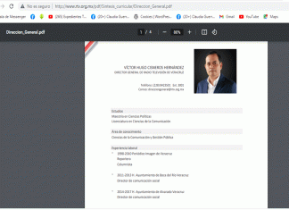 Omisión a pagos de concesión de RTV; el director deberá renunciar por incompetente
