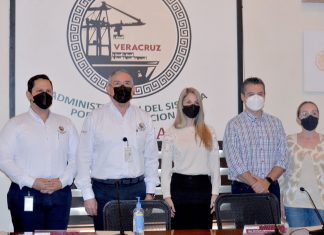Realiza la alcaldesa Patricia Lobeira recorrido por el Recinto Portuario de Veracruz