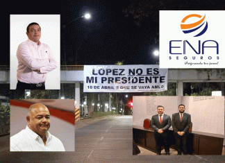 Mantas en Xalapa, Coatepec y Poza Rica dicen a López Obrador “¡AMLO vete ya!”