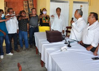 Nueva directiva del Club de Periodistas de México, A. C. Delegación Cosamaloapan