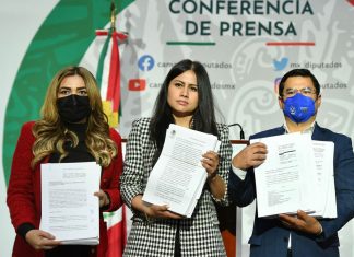 Presentan Senadora y Diputados Federales solicitud de juicio político contra Roberto Sigala y Tania Vásquez