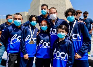 Abandera Unánue delegación deportiva de Boca del Río que participará en los Juegos Estatales CONADE 2022