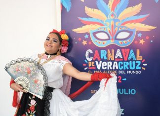 Hannia Tuncheu Muñoz, primera candidata registrada para Reina del Carnaval de Veracruz