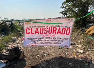 PMA clausura basurero de Tlacotalpan
