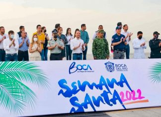 Encabeza Alcalde JM Unánue arranque de operativo de Semana Santa Boca del Río 2022