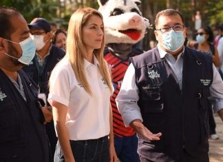 Alcaldesa Patricia Lobeira de Yunes reabre el parque zoológico Miguel Ángel de Quevedo