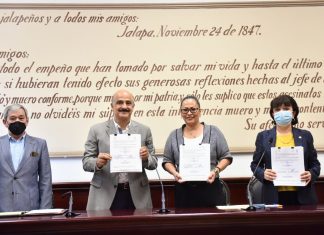 Signan Ayuntamiento y CEDH convenio de apoyo y colaboración