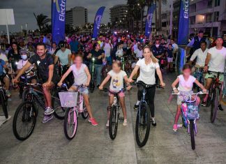 Un éxito el Critical Mass Glow Night en el Puerto de Veracruz