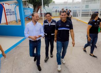 Unidad Deportiva Adalberto Tejeda, lista para que boqueños y boqueñas puedan disfrutarla: Alcalde JM Unánue