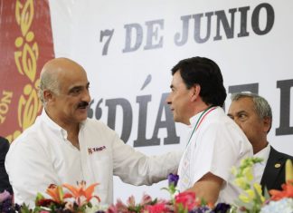 Participa el alcalde Ricardo Ahued en la conmemoración del Día de la Libertad de Expresión