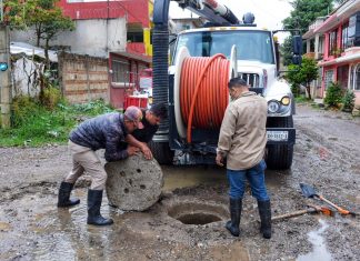 Atiende Ayuntamiento afectaciones por lluvias en colonias y avenidas principales