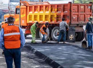 Inicia rehabilitación en las calles de Victoria y Miguel Alemán, en Xalapa