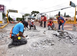 Continúa Ayuntamiento con obras viales; se solicita comprensión durante el proceso constructivo