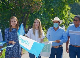 Inicia la alcaldesa Patricia Lobeira de Yunes obra de pavimentación con concreto hidráulico de la avenida Justino Sarmiento en Santa Fe