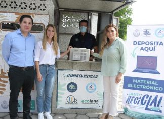 Para promover el cuidado al medio ambiente, la alcaldesa Patricia Lobeira de Yunes inicia el programa “Auto Recicla”
