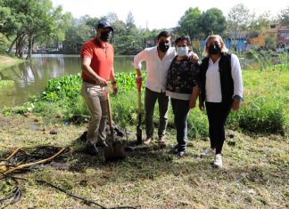Realiza Ayuntamiento jornada de limpieza en la Laguna de Casa Blanca