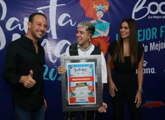 Mario Bautista puso a cantar a Boca del Río en las Fiestas de Santa Ana 2022