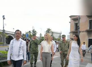 “Plena coordinación de las fuerzas del orden de los 3 niveles de gobierno”: Patricia Lobeira de Yunes