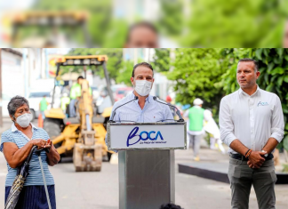 Alcalde JM Unánue pone en marcha programa de repavimentación en la Colonia Remes