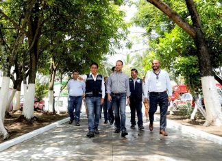 Continúa Alcalde JM Unánue rehabilitando espacios públicos para el disfrute de los boqueños
