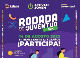 Con rodada ciclista conmemora Ayuntamiento Día de la Juventud