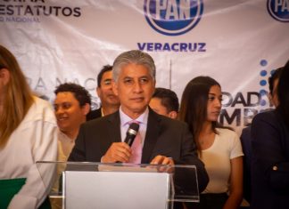 Reconoce CEN del PAN a Enrique Cambranis como Coordinador de Bancada en el Congreso de Veracruz