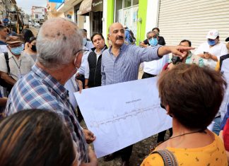 Supervisa Ricardo Ahued obra de rehabilitación integral en Nogueira y Rojano