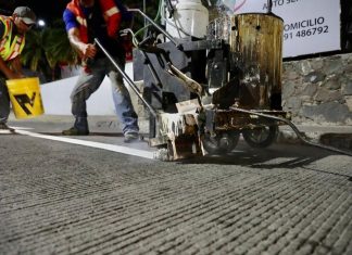 Seguimos trabajando en la rehabilitación e instalación de señalética de las principales avenidas de la ciudad: Alcalde JM Unánue