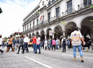 Participa Ayuntamiento en Simulacro Nacional de Protección Civil
