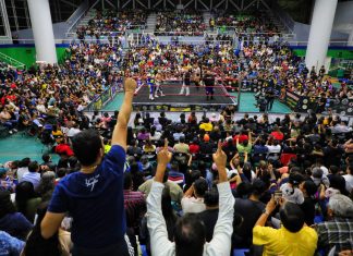 Exitosa noche de lucha a favor del DIF Municipal