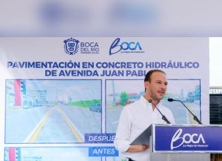 Pone el marcha Alcalde JM Unánue la repavimentación en concreto hidráulico de la avenida Juan Pablo II