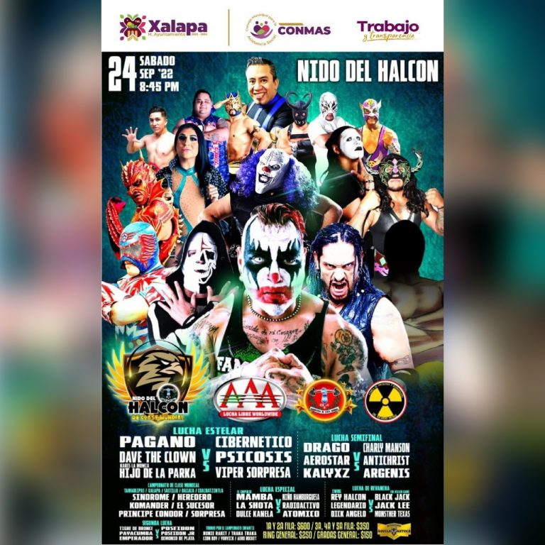 Asiste a evento de lucha AAA y apoya al DIF Municipal Asiste a evento de lucha AAA y apoya al DIF Municipal