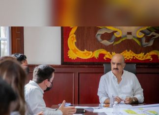 Coordinan Ayuntamiento y SIOP acciones para obra de rehabilitación en Arco Sur
