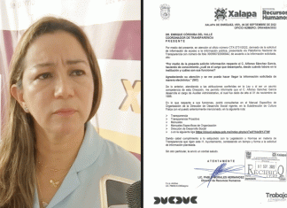 Jefe de la Unidad Administrativa de la Contraloría General de Veracruz cobra doble sueldo en esa dependencia y en el Ayuntamiento de Xalapa