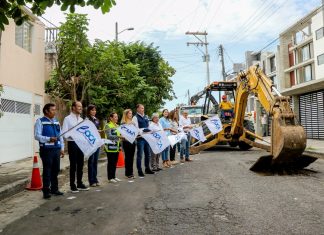 Alcalde JM Unánue continúa mejorando la infraestructura hidráulica del Virginia