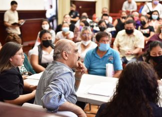 Acuden patronatos de obra a jornada de audiencias ciudadanas