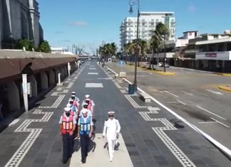 Marina y Ayuntamiento realizan reordenamiento de Macroplaza y Malecón: Alcaldesa Patricia Lobeira de Yunes