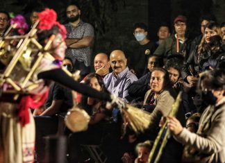 Asiste Ricardo Ahued al Festival Cultural Mictlán