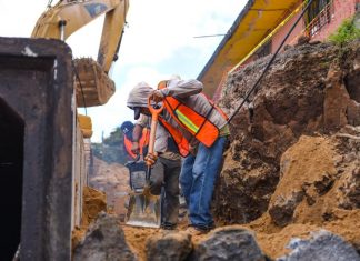 Obra pública en Xalapa avanza conforme a lo planeado
