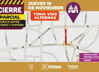 Este jueves, cierre parcial a la circulación en Rojano y Gutiérrez Zamora