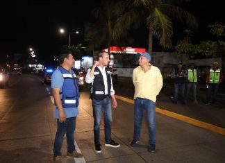 Da inicio Alcalde JM Unánue a la rehabilitación del puente peatonal de la Avenida Ejército Mexicano