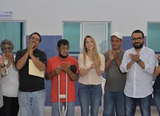 La alcaldesa Patricia Lobeira de Yunes inaugura la rehabilitación integral del Albergue Temporal Nocturno “Casa Veracruz”