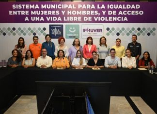 Instala la alcaldesa Paty Lobeira de Yunes el “Sistema Municipal para la Igualdad entre Mujeres y Hombres”