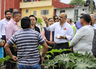 Supervisa Ricardo Ahued obras en El Castillo