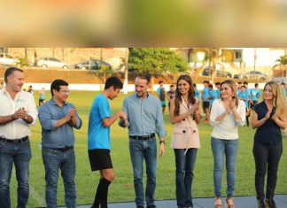 Alcalde JM Unánue Abascal reinaugura la Unidad Deportiva “El Morro”
