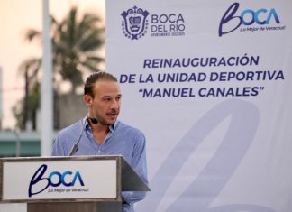 Reinaugura Alcalde JM Unánue la Unidad Deportiva Manuel Canales